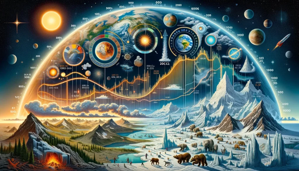 地球温暖化の歴史を解き明かす：新生代CO2濃度と気温の関係性