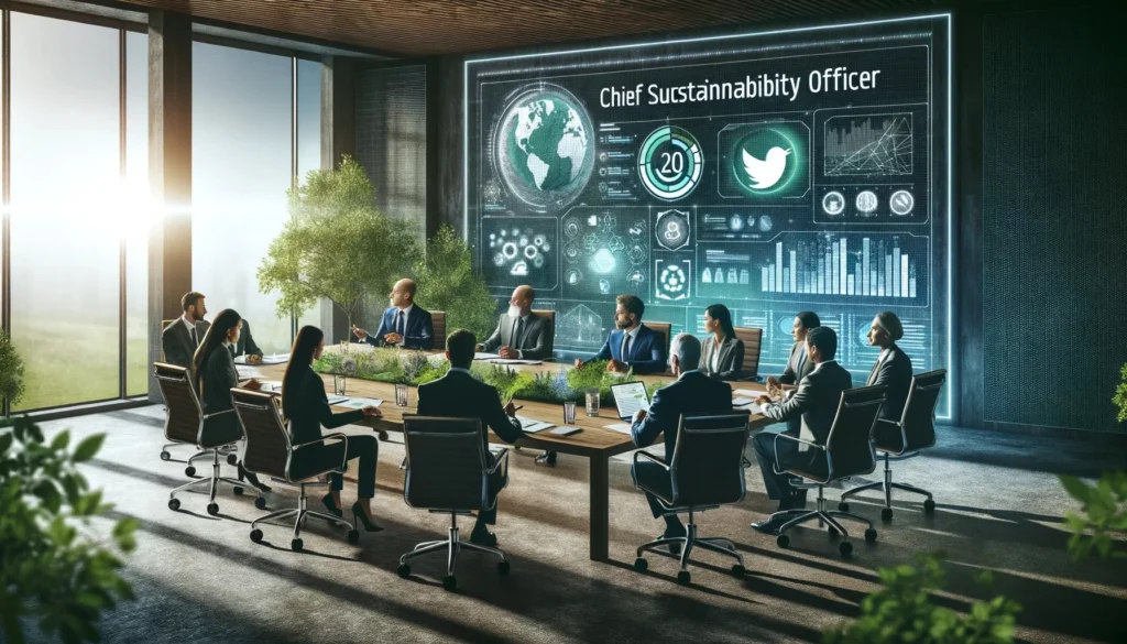 企業戦略の中心で輝くCSO：サステナビリティと持続可能なビジネスの統合