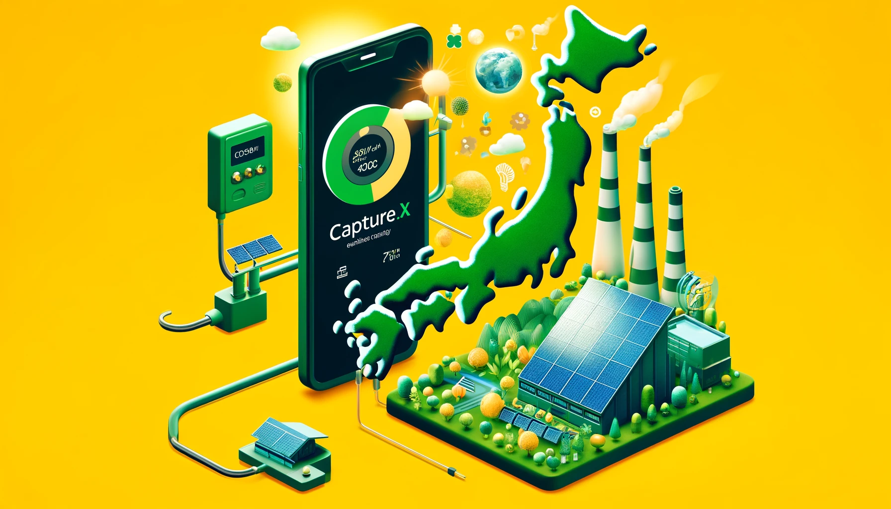 太陽光発電の疑似オーナー体験- NFTを活用した新しいCO2削減の形