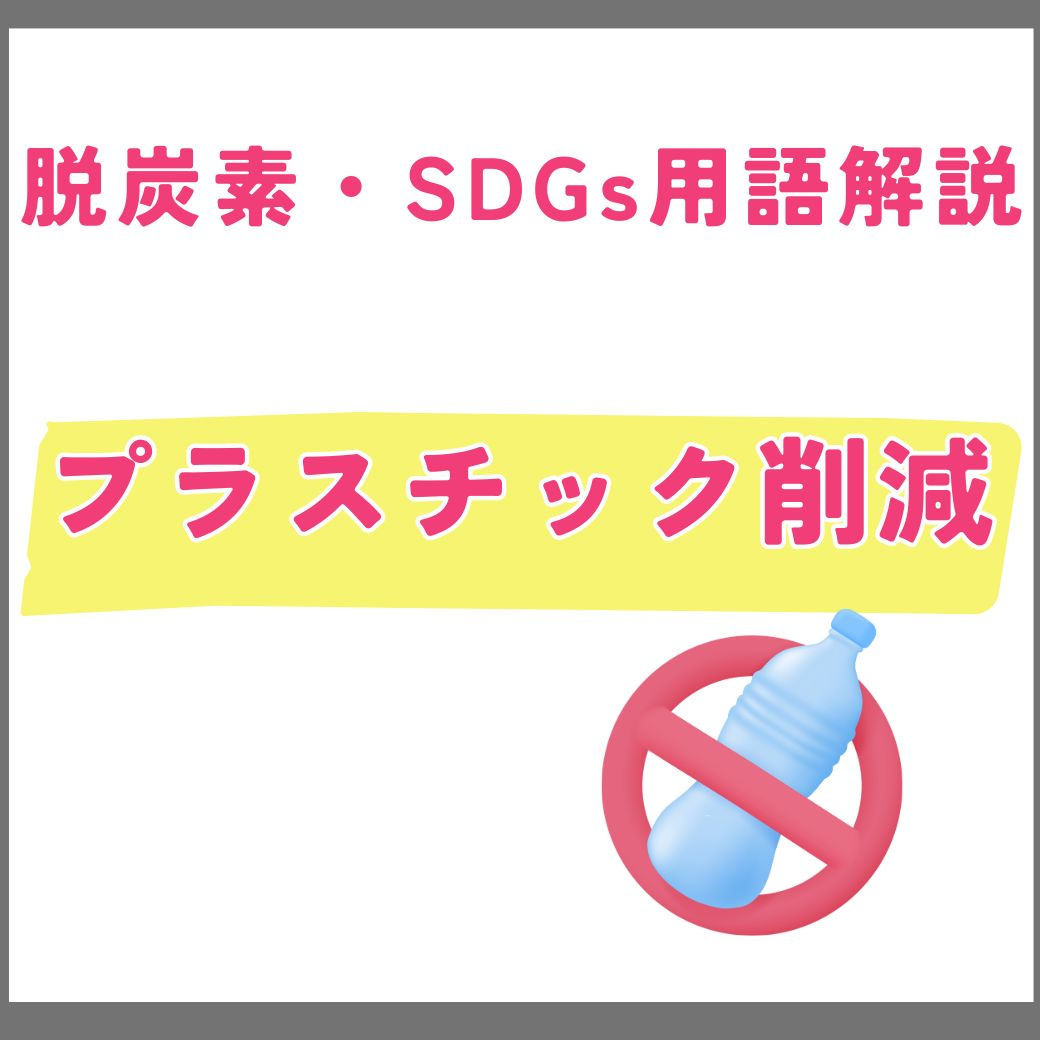 【用語解説】プラスチック削減が企業にもたらすメリットとは？