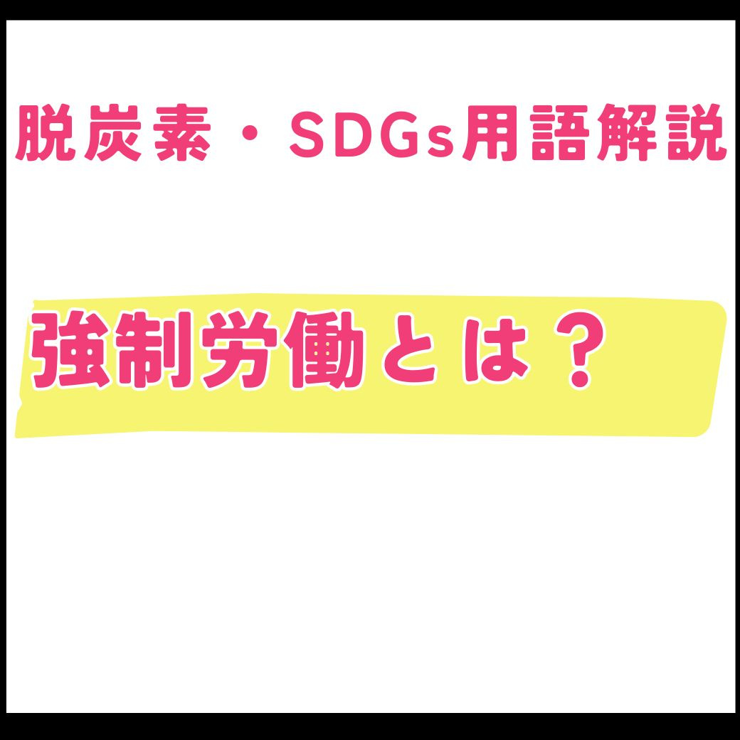【用語解説】強制労働とは?企業が知っておくべき人権リスクと対策