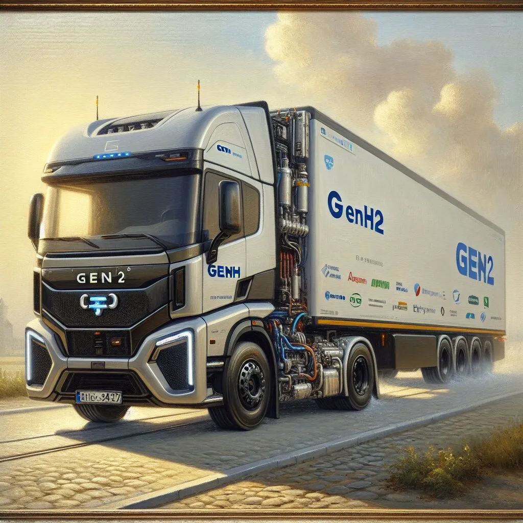 水素燃料電池トラックの未来は？メルセデスベンツGenH2、アマゾンやエアプロダクツなど5社による初期顧客試験がスタート
