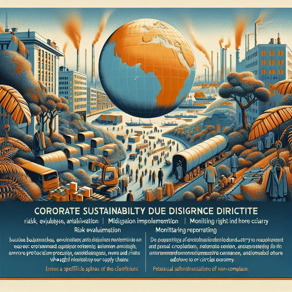 欧州のグリーン規制にどう対応？衣料品メーカーが知っておくべき企業持続可能性デューデリジェンス指令