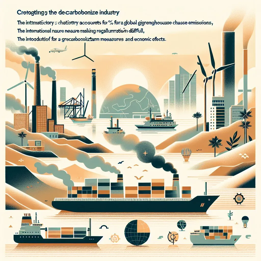 海運業界の脱炭素化は待ったなし！温室効果ガス課税で気候変動対策と経済効果の両立を目指す