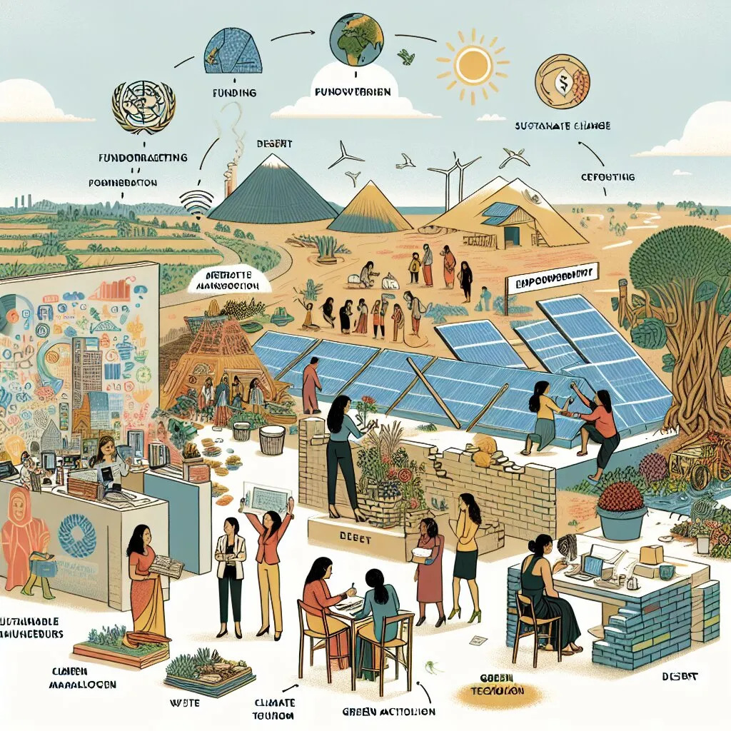 途上国の女性起業家を支援するESCAPの取り組み - 経済力向上と気候変動対策