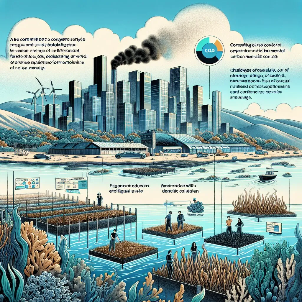 アマゾン、海藻養殖で脱炭素化へ！商業規模の海洋農場でCO2削減を目指す