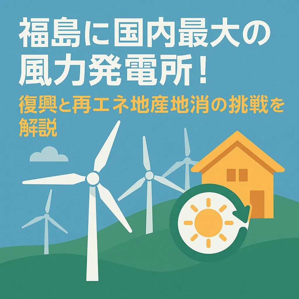 福島の風力発電所