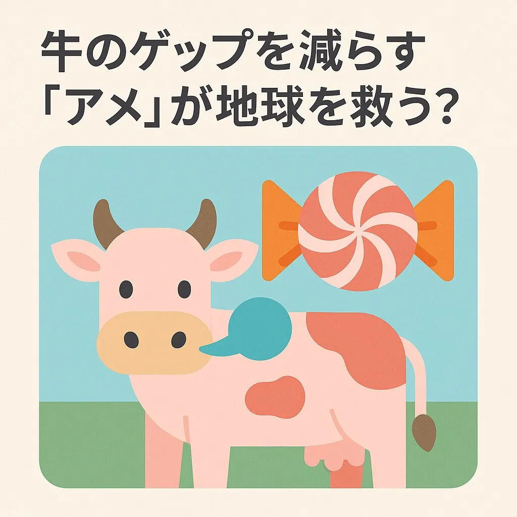 【解説記事】牛のゲップを減らす「アメ」が地球を救う？ラオスの挑戦から学ぶ最新の脱炭素ビジネス