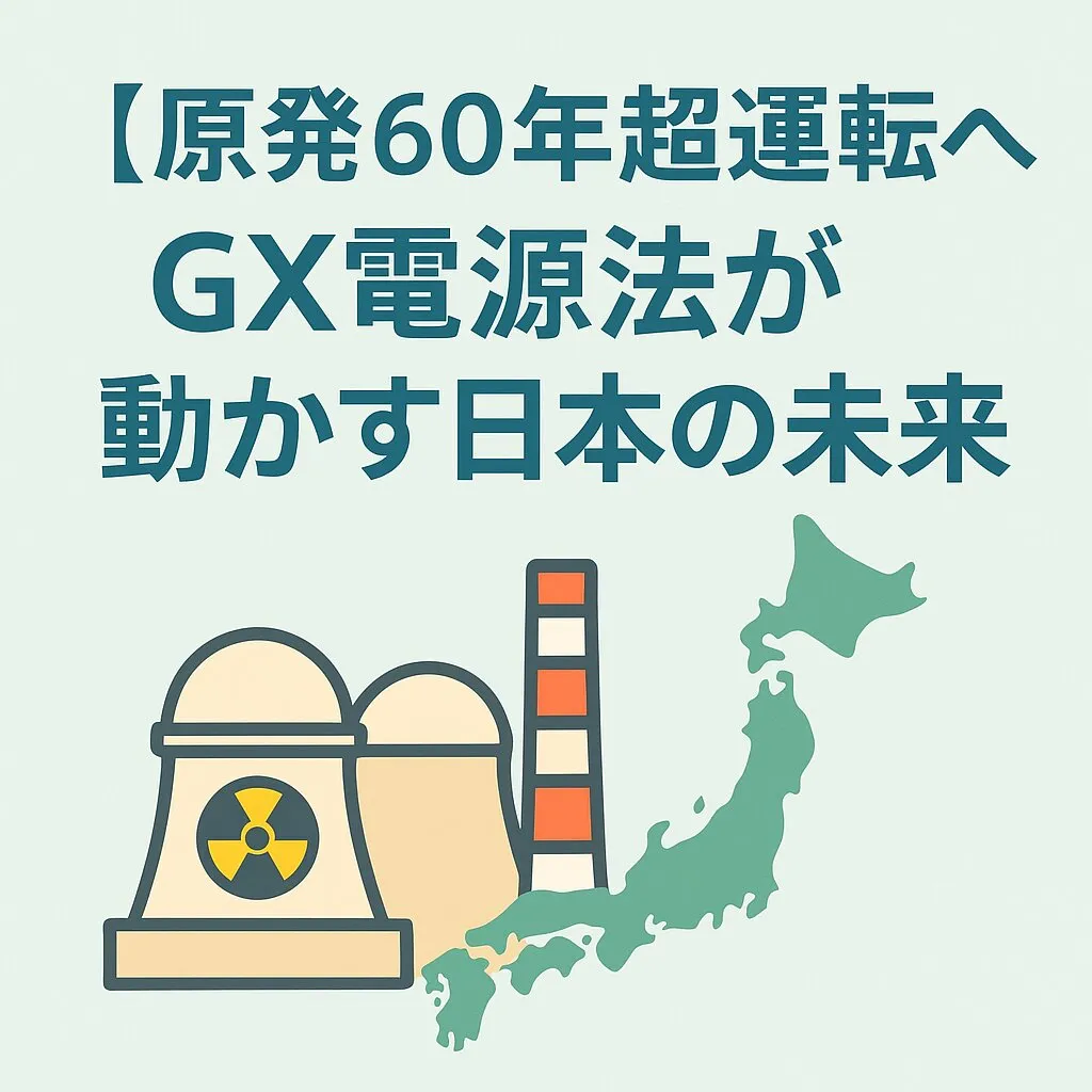 【徹底解説】原発60年超運転へ GX電源法が動かす日本の未来。専門家が3つの深層論点を暴く