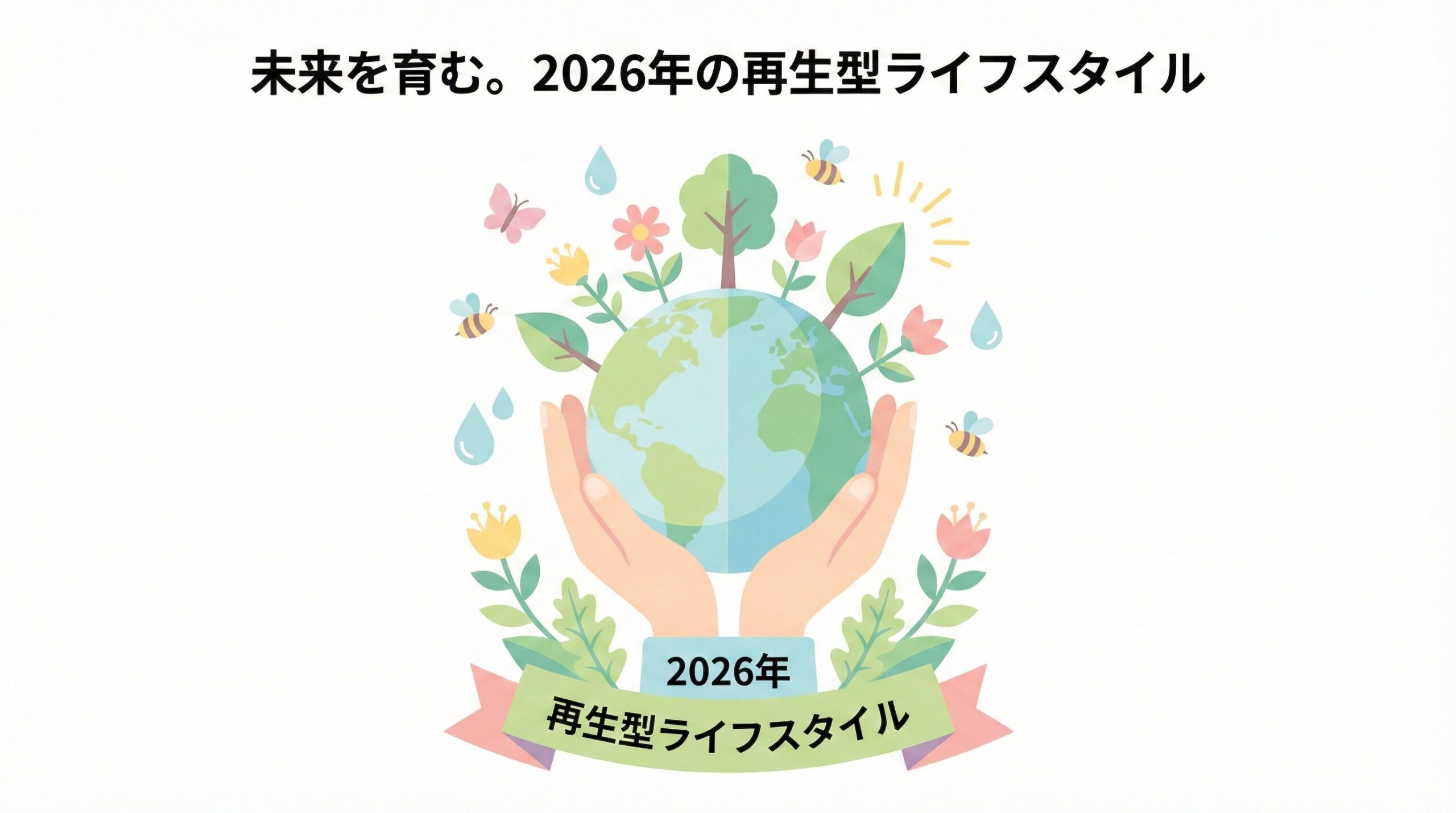 「節約」から「再生」へ。2026年のサステナブルな暮らしは”リジェネラティブ”がキーワード
